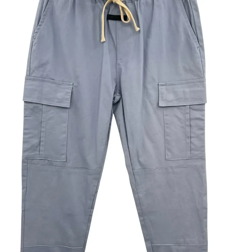 BlackTailor V10 Cargo‎ Pants Joggers Drawstring Light Blue Gray Size 30